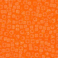 Miyuki rocailles Perlen 11/0 - Transparent tangerine 11-139